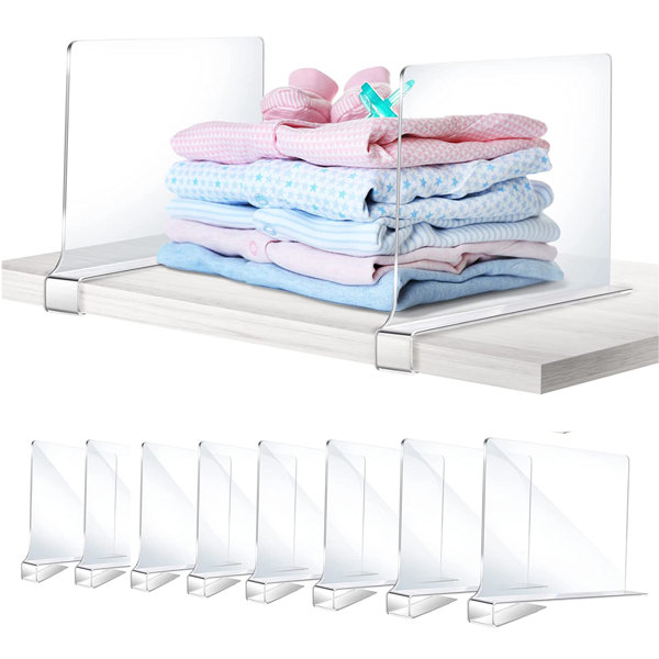 Baoyouni expandable closet tension shelf rod 2024 organizer adjustable storage rack heavy duty